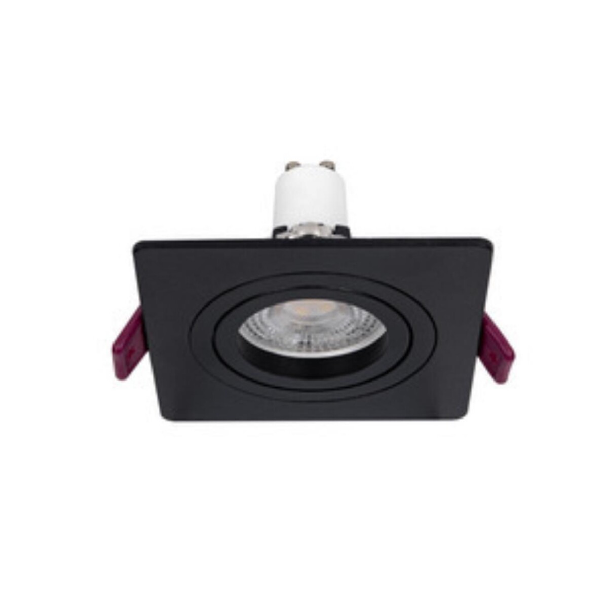 4646-1C, врезной светильник, L92xW92xH28, cutout:D80, 1xGU10x35W, IP20, excluded — изображение 1