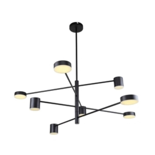 3094-8P, потолочная люстра, D1100xH570/870, 4xLEDx5W + 4xLEDx7W, 1952LM, 4000K, included