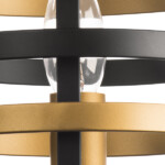 735610 Бра EPSILON 1х40W E14 ЧЕРНЫЙ/ЗОЛОТО — изображение 3