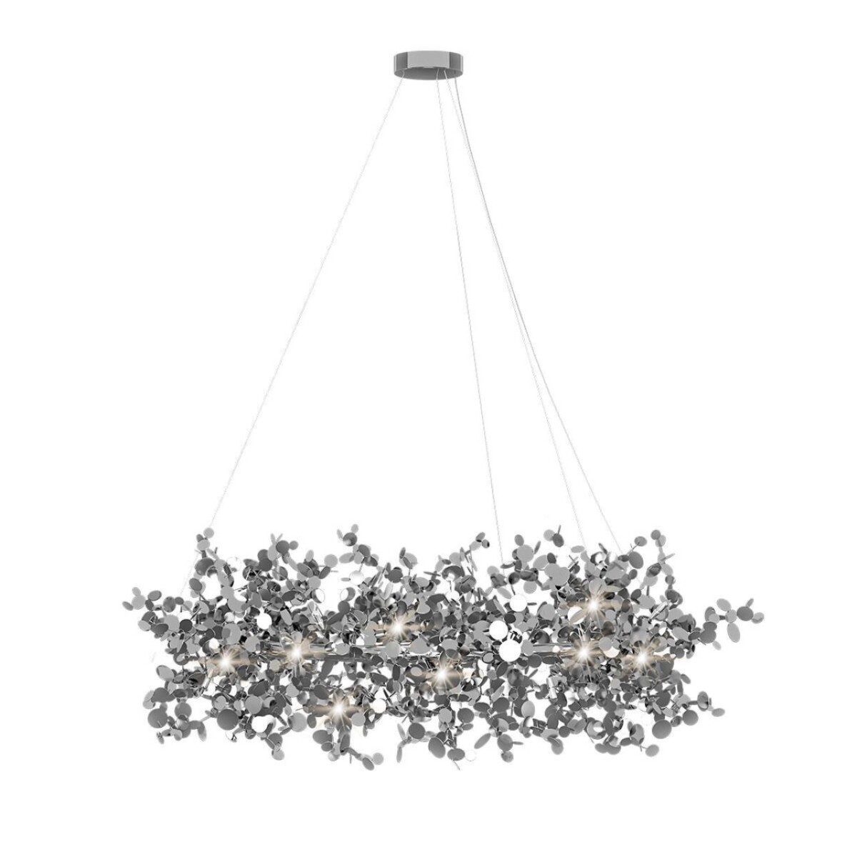 в наличии 10101/600 Chrome Подвесная люстра LOFT IT Spark - купить в интернет-магазине Светильники Торг