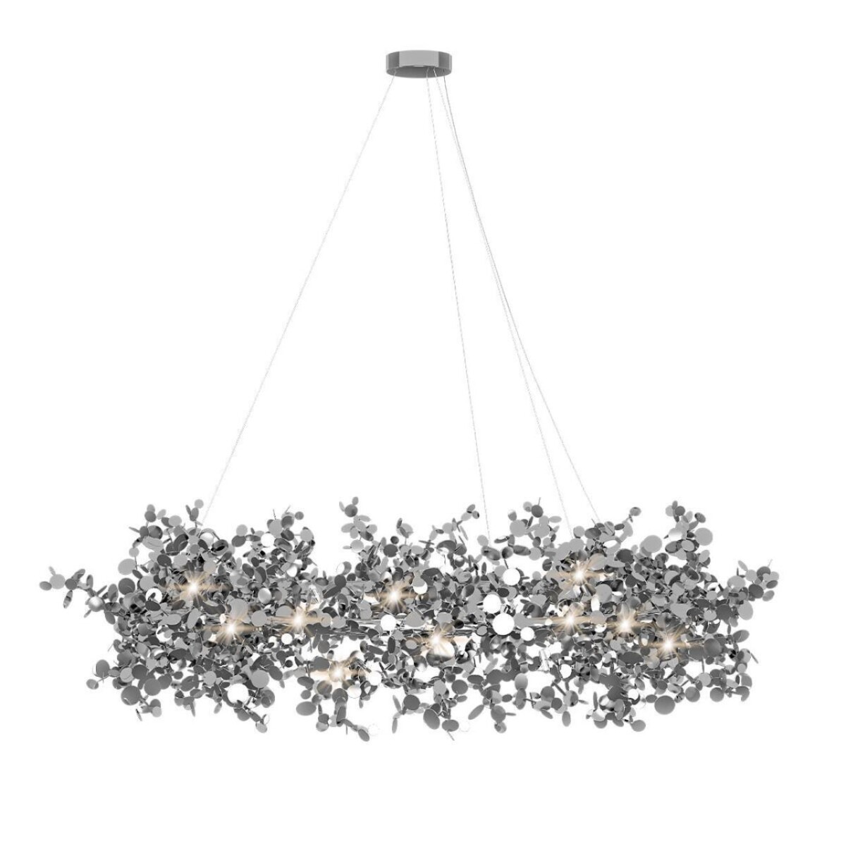 в наличии 10101/800 Chrome Подвесная люстра LOFT IT Spark - купить в интернет-магазине Светильники Торг