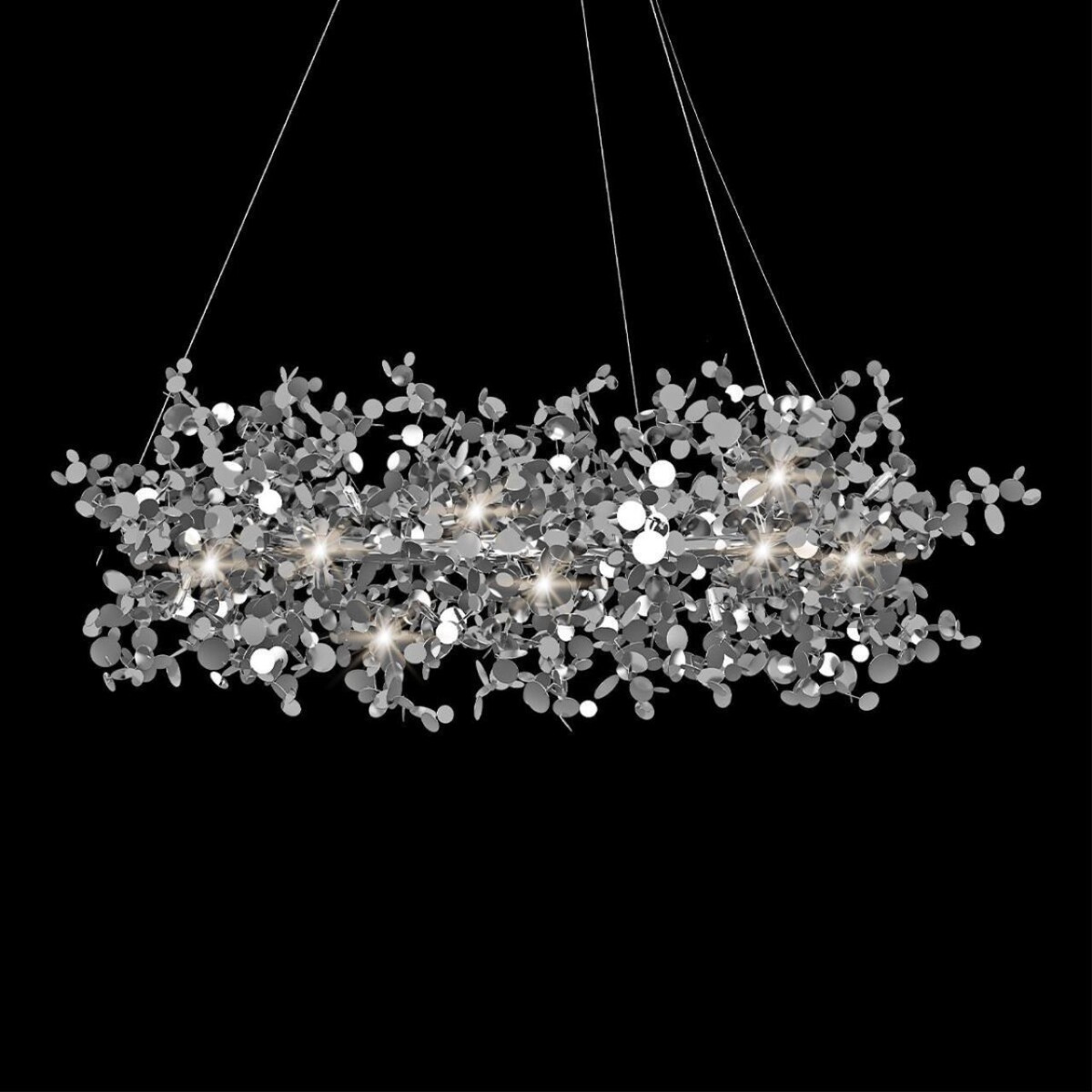 в наличии 10101/600 Chrome Подвесная люстра LOFT IT Spark - купить в интернет-магазине Светильники Торг