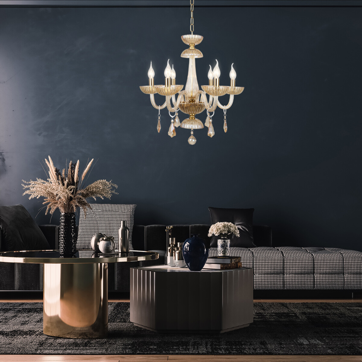 Escada 590/6PL E14*40W Gold — изображение 3