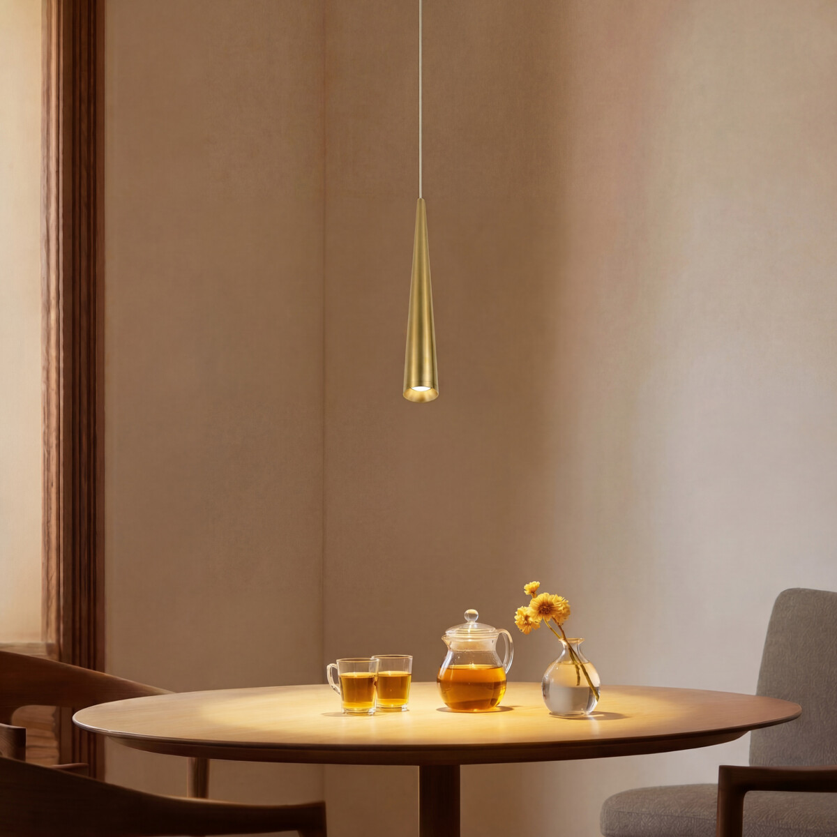 807003 Подвес PUNTO MINI LED 4W 282LM 24G ЗОЛОТО 3CCT 3000/4000/6000K — изображение 2