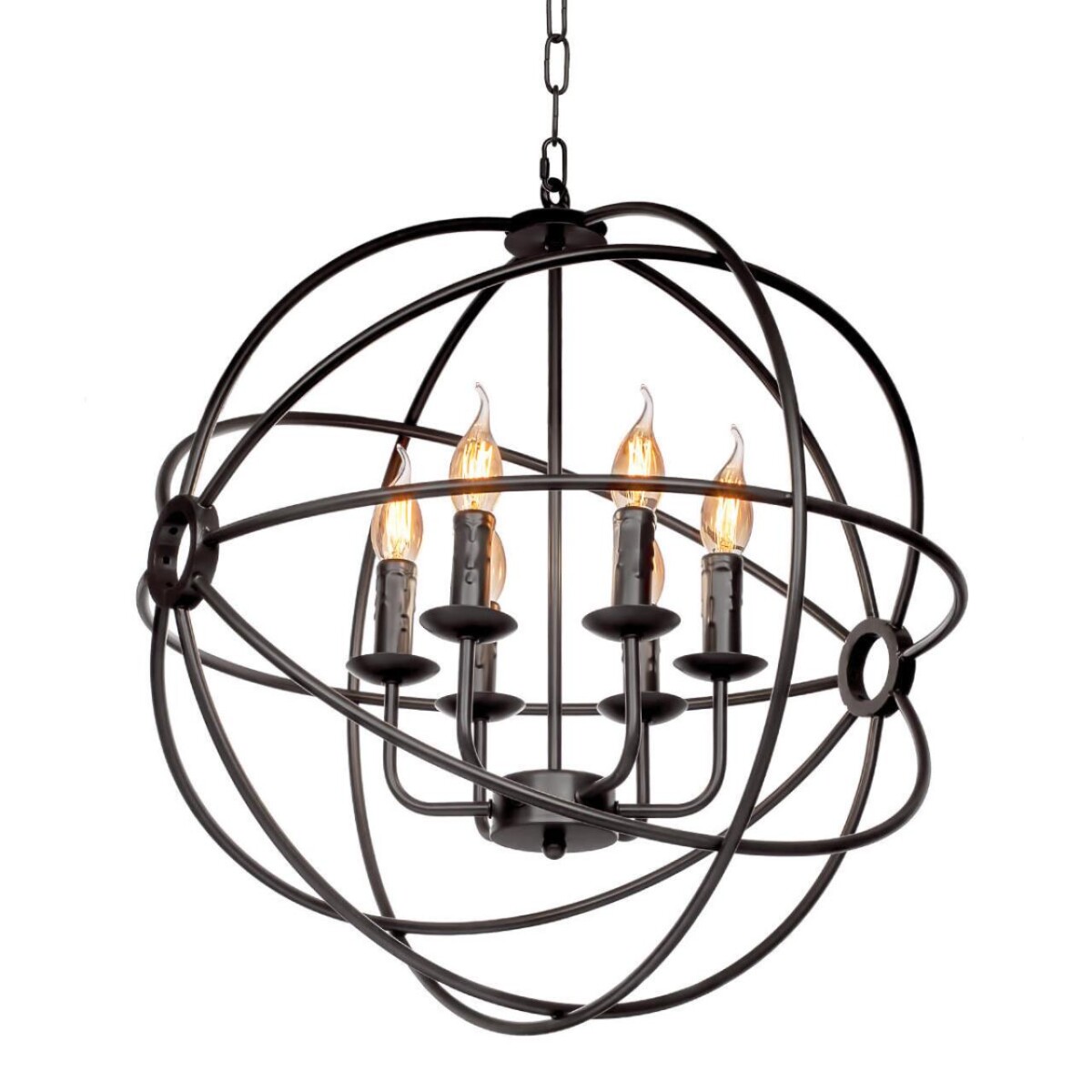 в наличии LOFT1192-6 Подвесная люстра LOFT IT Foucaults orb - купить в интернет-магазине Светильники Торг