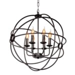 в наличии LOFT1192-6 Подвесная люстра LOFT IT Foucaults orb - купить в интернет-магазине Светильники Торг