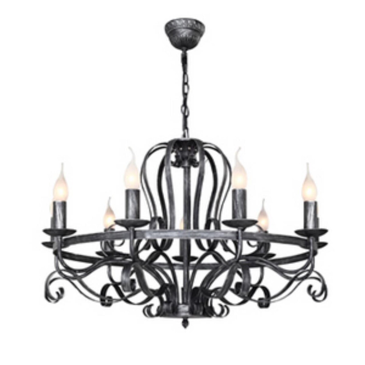 213368ead46e315d71e805f2c392686a 2162-9P, люстра подвесная, D760xH500/1200, 9xE14x40W, excluded — изображение 1