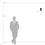 760616 Бра BIANCO 1х40W G9 ХРОМ БЕЛ. стекло — изображение 2