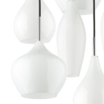 803060 Подвес PENTOLA 6х40W E14 ХРОМ/БЕЛЫЙ — изображение 4