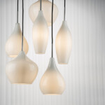 803060 Подвес PENTOLA 6х40W E14 ХРОМ/БЕЛЫЙ — изображение 7