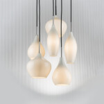 803060 Подвес PENTOLA 6х40W E14 ХРОМ/БЕЛЫЙ — изображение 9