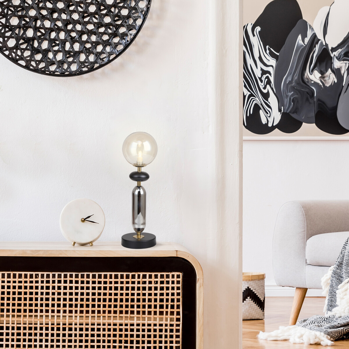 Escada 2102/1 G9*40W Black/Amber/Smoke — изображение 3