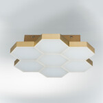 750073 Люстра потол FAVO LED-35W 1680LM ЗОЛОТО 4000K — изображение 7