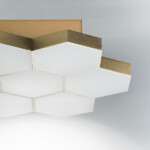 750073 Люстра потол FAVO LED-35W 1680LM ЗОЛОТО 4000K — изображение 9