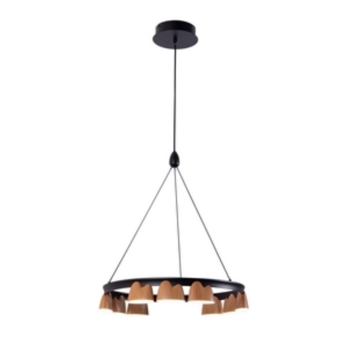 4266-9P, подвесная люстра, D480xH250/1610, LEDx40W, 1720LM, 4000K, included — изображение 1