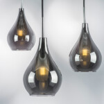 803037 Подвес PENTOLA 1х25W G9 ХРОМ/ДЫМЧАТЫЙ — изображение 3