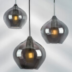 803047 Подвес PENTOLA 1х25W G9 ХРОМ/ДЫМЧАТЫЙ — изображение 4