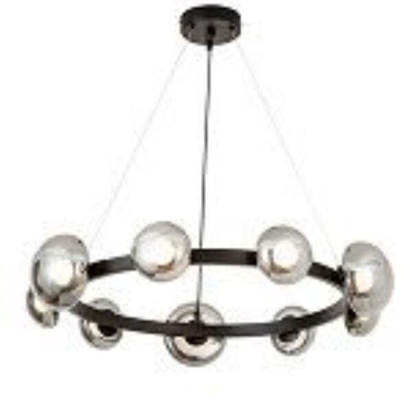 4517-9P, подвесная люстра, D700xH300/1630, 9xLEDx5W, 3600LM, 4000K, included