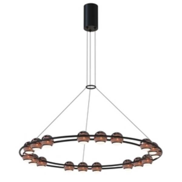 4561-18P, подвесная люстра, D650xH1500/1675, 18xLEDx4W, 4320LM, 4000K, included