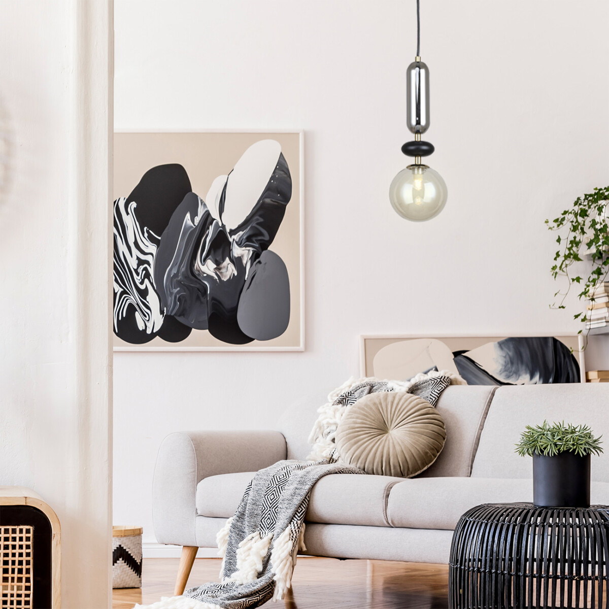 Escada 2102/1S G9*40W Black/Amber/Smoke — изображение 3