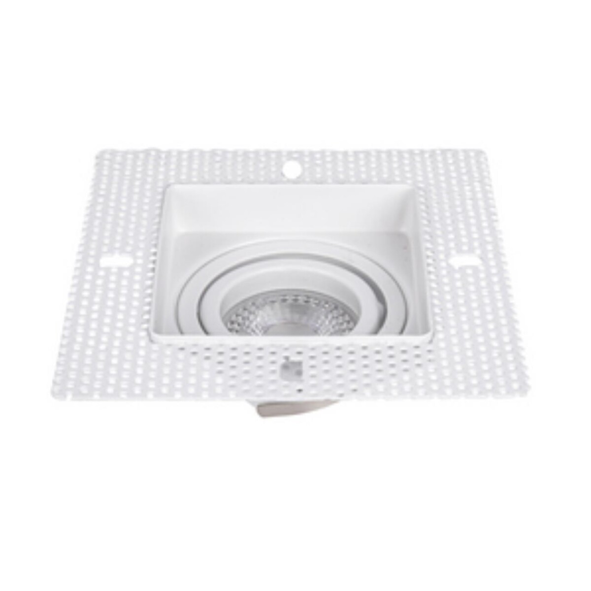 4534-1C, врезной светильник под штукатурку, L125xW125xH36, cutout:L80xW80, 1xGU10x35W, IP20, excluded — изображение 1