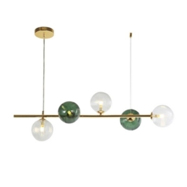 4035-5P, подвесная люстра, L970xW300xH300/1300, 5xG9LEDx5W, excluded