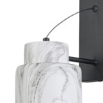 Escada 1173/1A E27*60W Black/Marble white — изображение 4