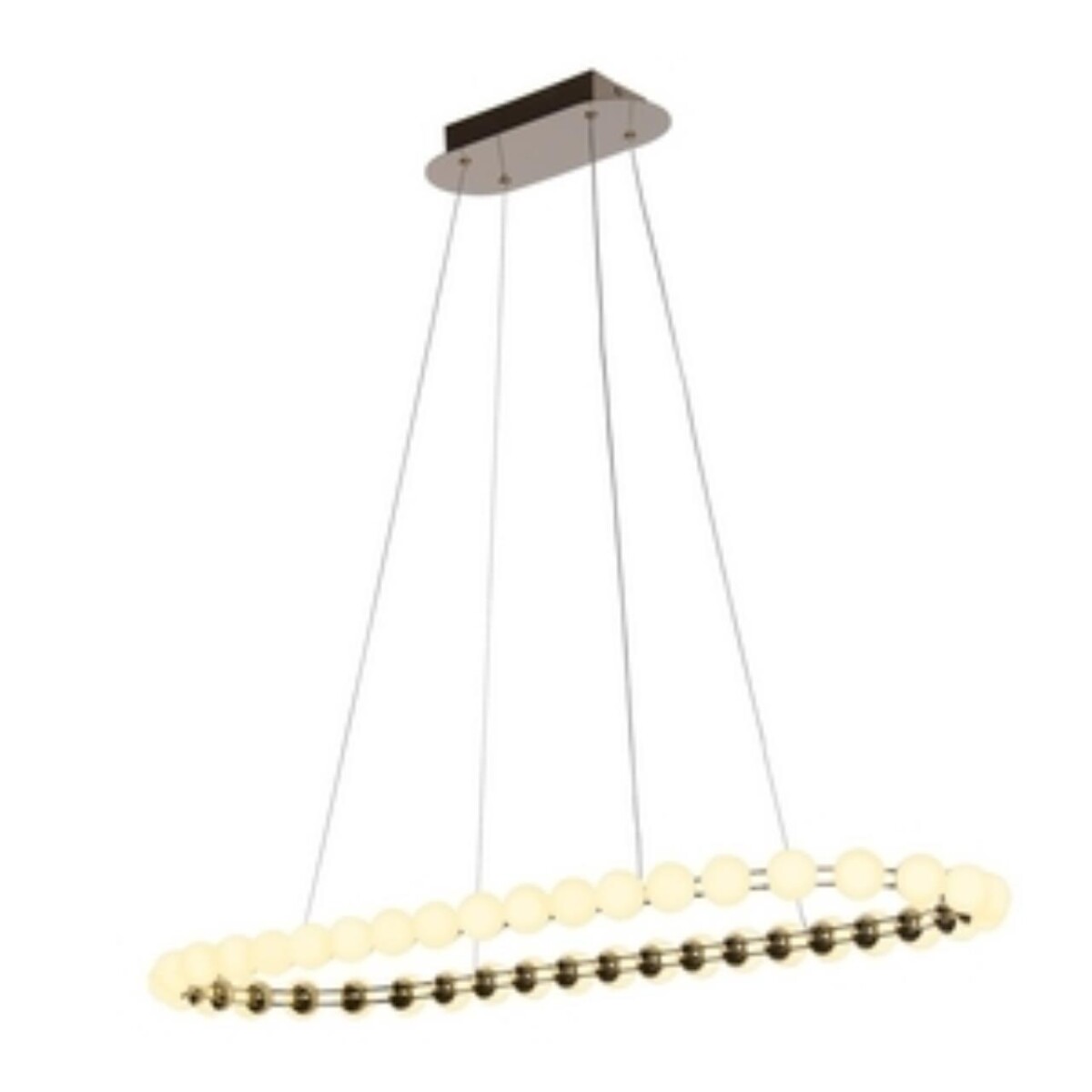 4590-10P, подвесная люстра, L1000xW390xH1585, LEDx48W, 3800LM, 4000K, included — изображение 1