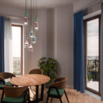 814069  2КОР! Люстра BELLE LED 6х8W 2400LM АЛЮМИНИЙ/МУЛЬТИКОЛОР 3000K — изображение 14