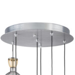 814069  2КОР! Люстра BELLE LED 6х8W 2400LM АЛЮМИНИЙ/МУЛЬТИКОЛОР 3000K — изображение 2