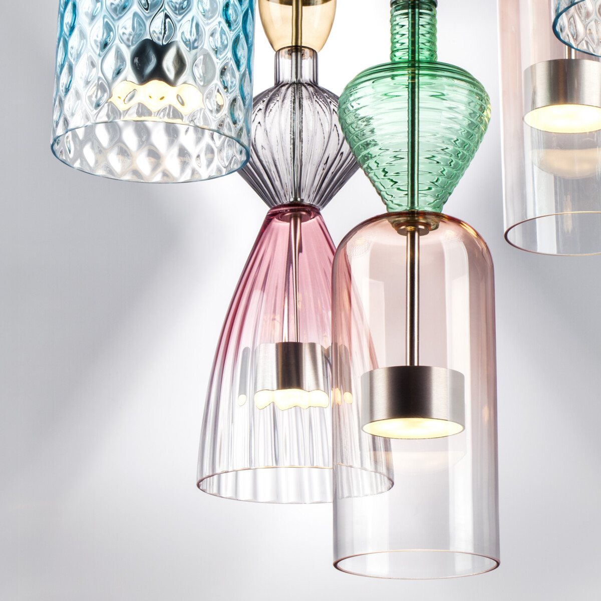 814069  2КОР! Люстра BELLE LED 6х8W 2400LM АЛЮМИНИЙ/МУЛЬТИКОЛОР 3000K — изображение 10