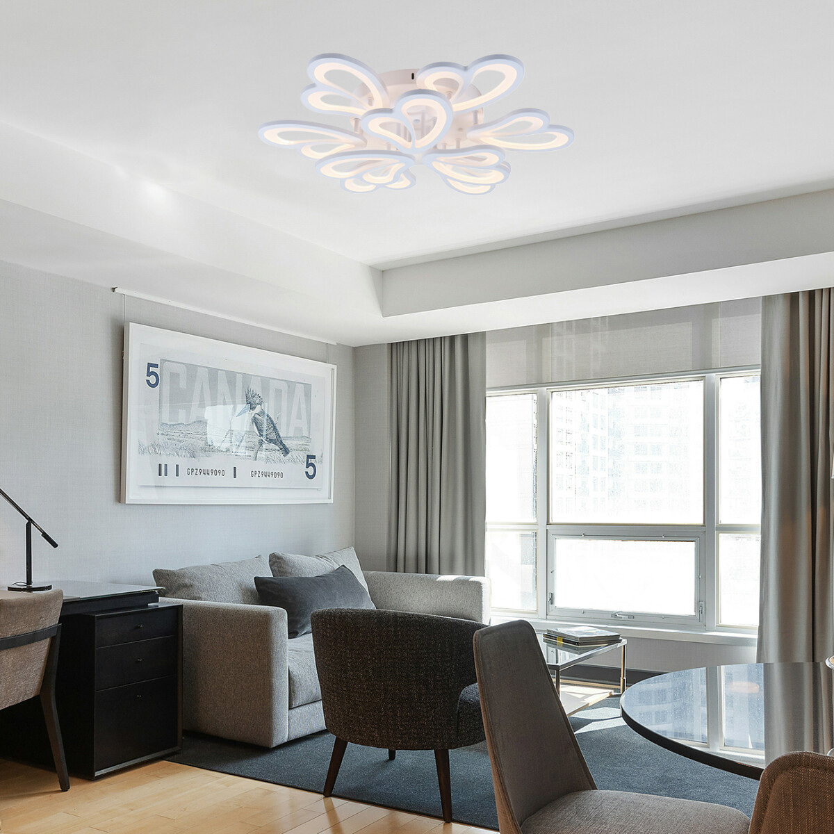 Escada 10229/9 LED*140W Matt White — изображение 4