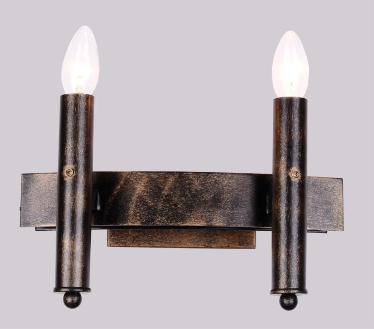 1144-2W, настенный светильник, D170xW310xH195, 2xE14x60W, excluded — изображение 1