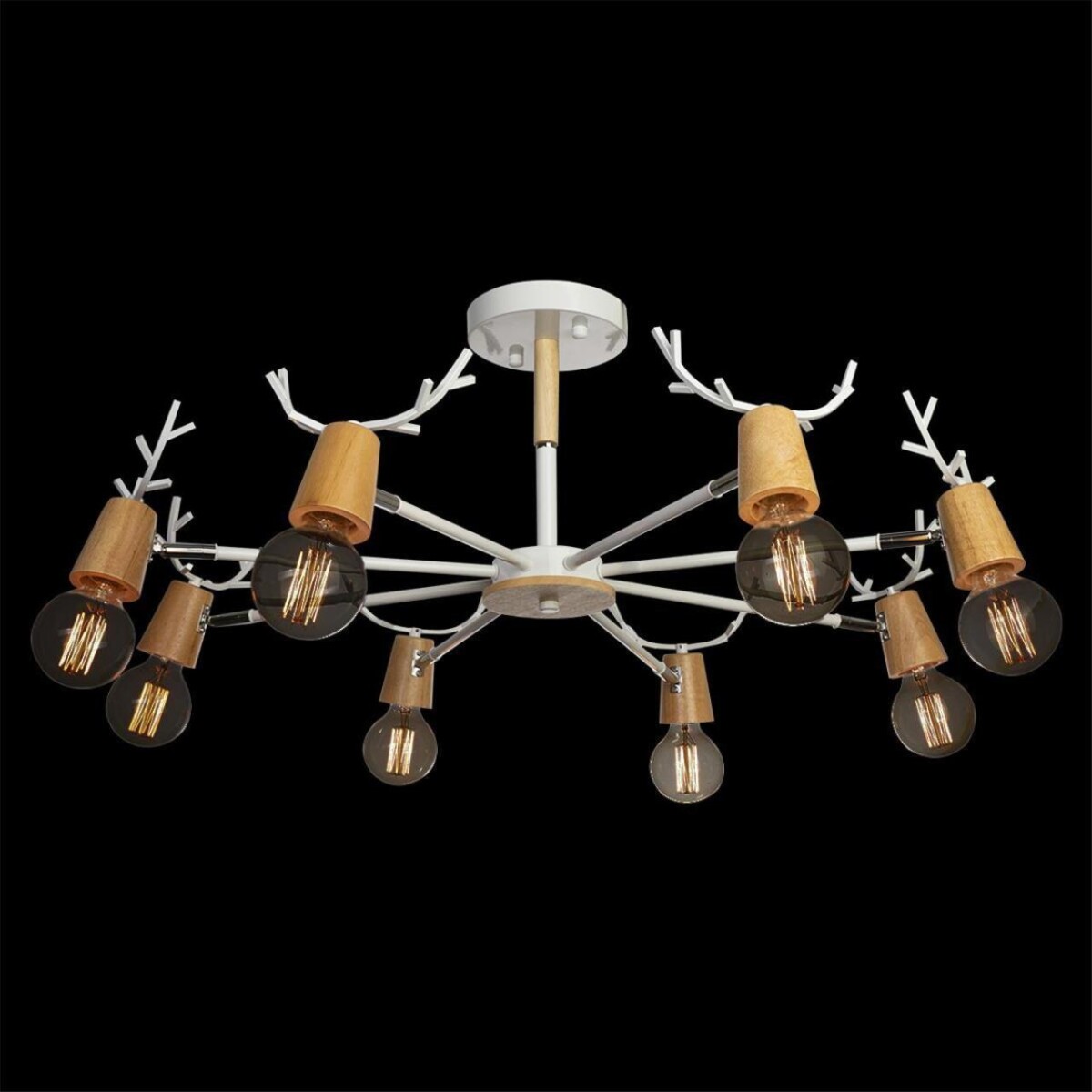 в наличии 10024/8 White Люстра на штанге LOFT IT Sven - купить в интернет-магазине Светильники Торг