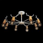 в наличии 10024/8 White Люстра на штанге LOFT IT Sven - купить в интернет-магазине Светильники Торг