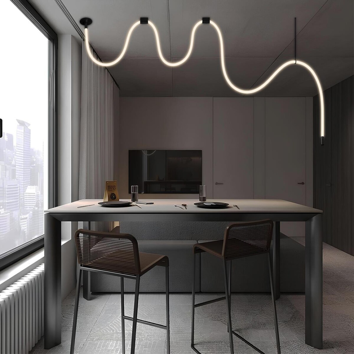 10388B Brass Потолочный светильник LOFT IT Thread — изображение 5