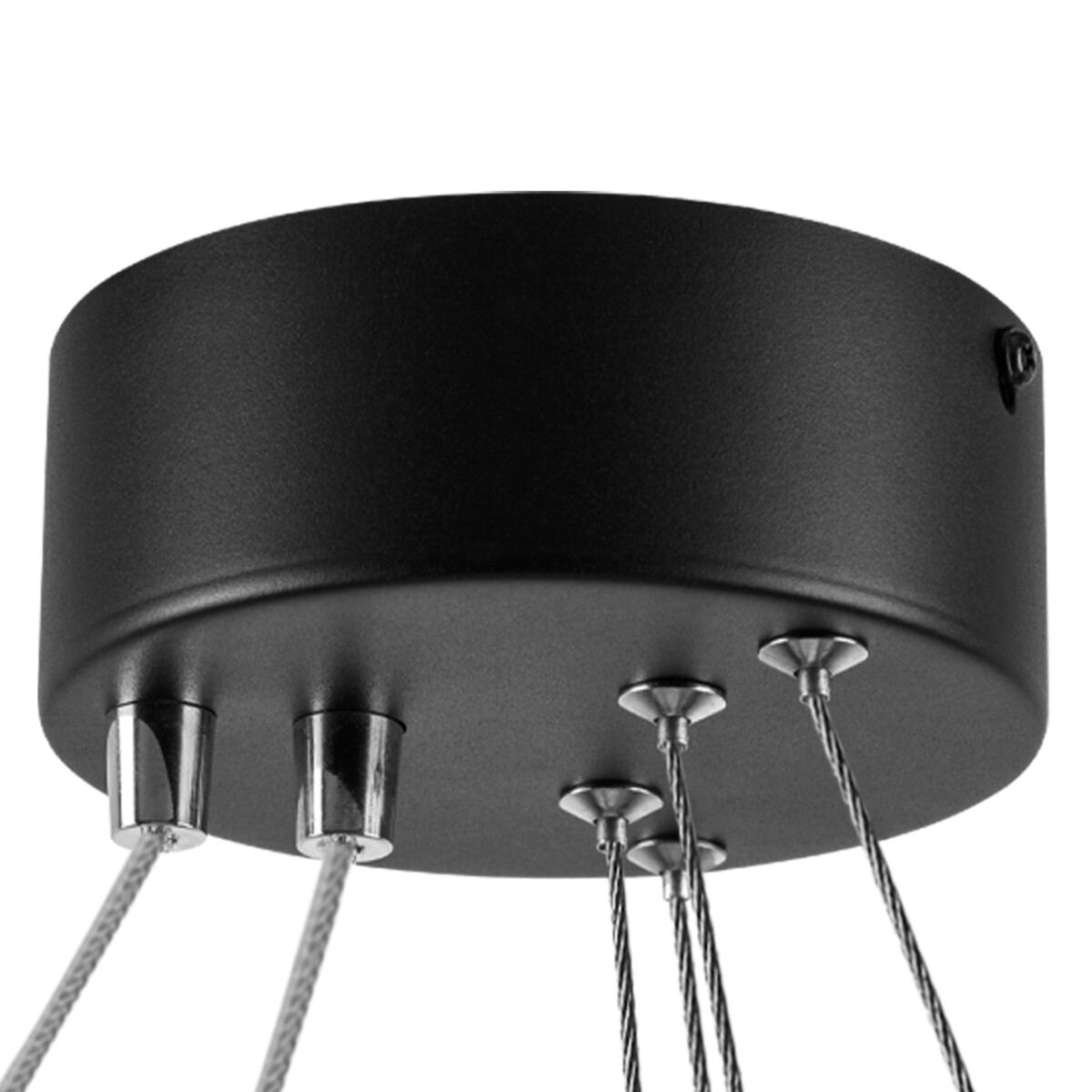 748117 Люстра SATURNO LED 60W 4400LM 70G ЧЕРНЫЙ 3000-6000K — изображение 2