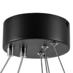 748117 Люстра SATURNO LED 60W 4400LM 70G ЧЕРНЫЙ 3000-6000K — изображение 2