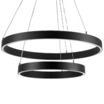 748117 Люстра SATURNO LED 60W 4400LM 70G ЧЕРНЫЙ 3000-6000K — изображение 3