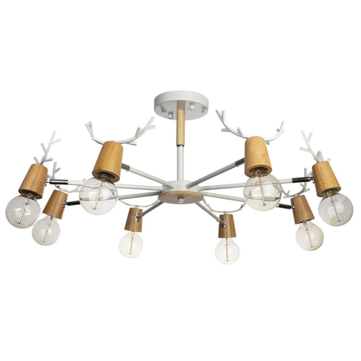 в наличии 10024/8 White Люстра на штанге LOFT IT Sven - купить в интернет-магазине Светильники Торг