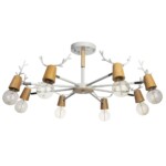 в наличии 10024/8 White Люстра на штанге LOFT IT Sven - купить в интернет-магазине Светильники Торг