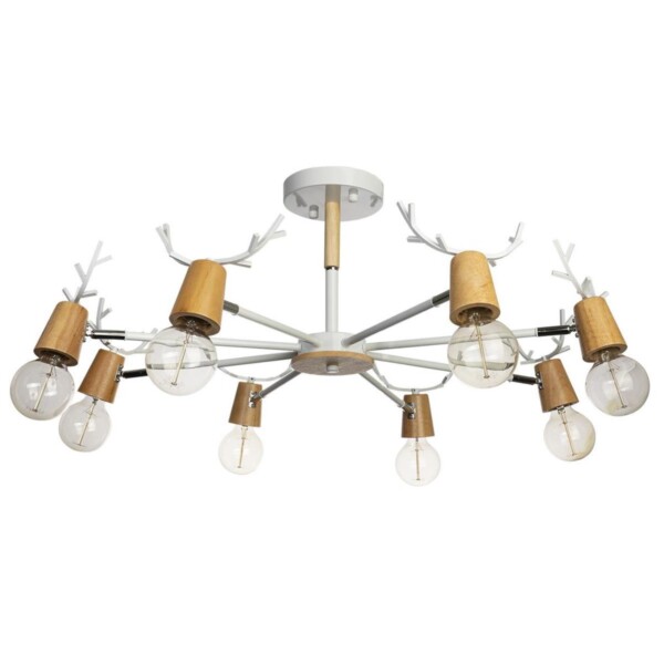 в наличии 10024/8 White Люстра на штанге LOFT IT Sven - купить в интернет-магазине Светильники Торг