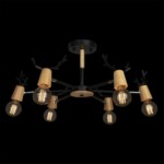 в наличии 10024/6 Black Люстра на штанге LOFT IT Sven - купить в интернет-магазине Светильники Торг