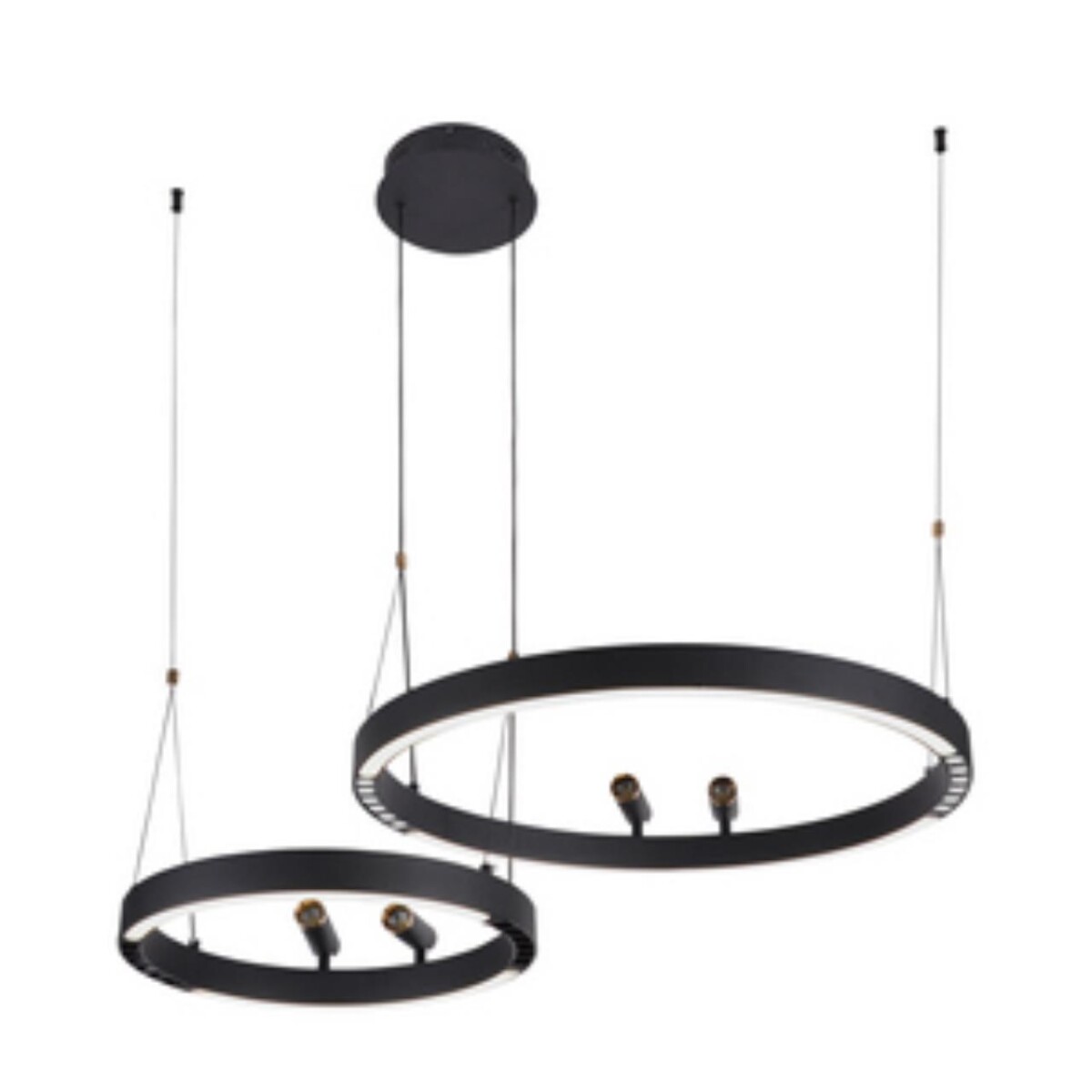 4474-2P, подвесная люстра, D830xH1000/1800, LEDx53W + LEDx33W + 4xLEDx3W, 2075LM, 3000-6500K, included, remote control — изображение 1