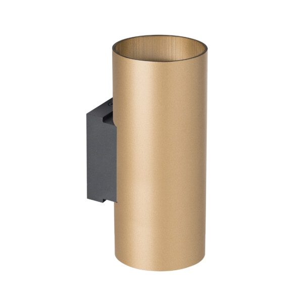 204640 Бра RULLO 2х9W GU10 ЗОЛОТО/ЧЕРНЫЙ