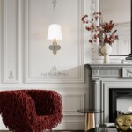 в наличии 10303W/B Nickel Настенный светильник LOFT IT Silence - купить в интернет-магазине Светильники Торг