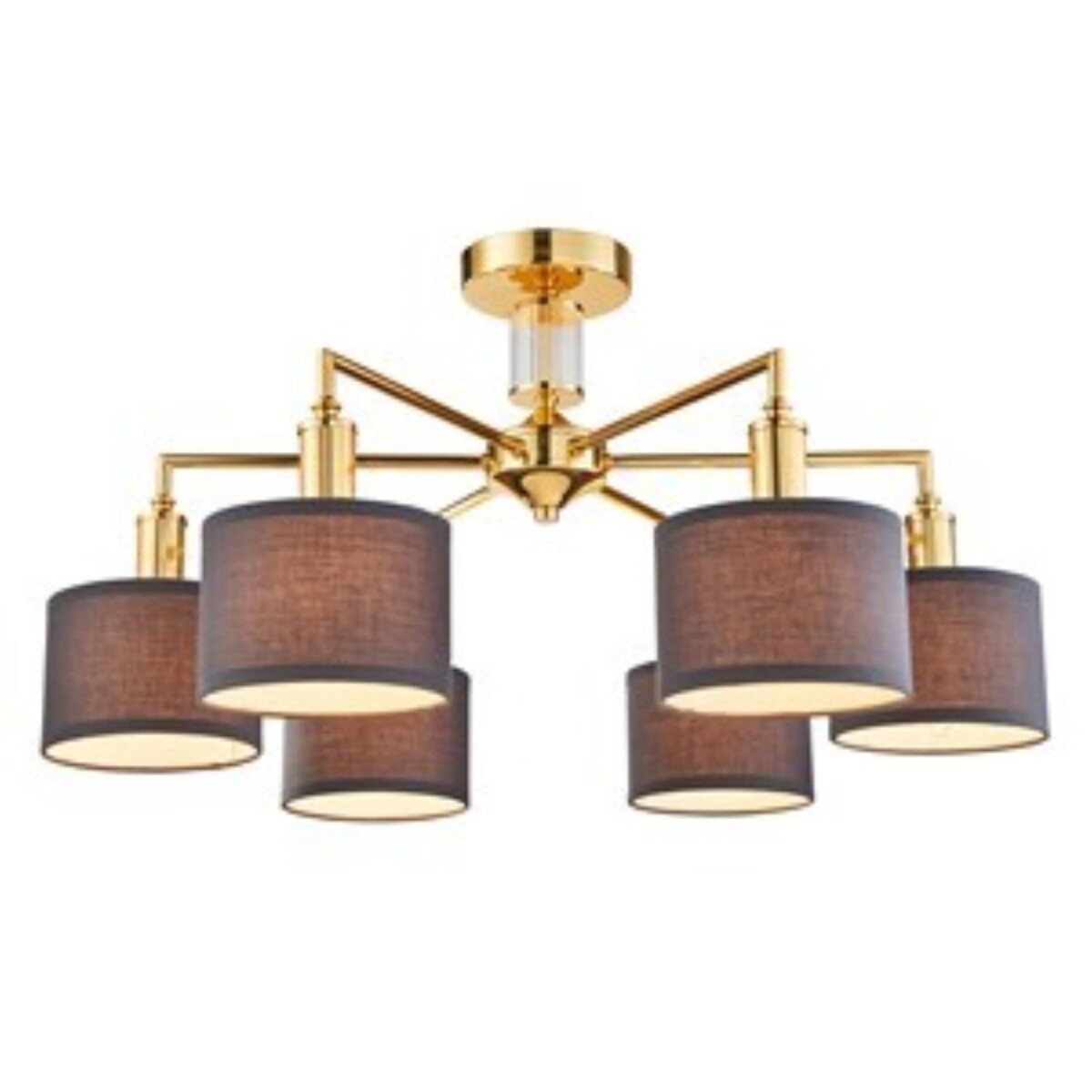 2612-6P, потолочная люстра, D650xH340, 6xE14x40W, excluded — изображение 1