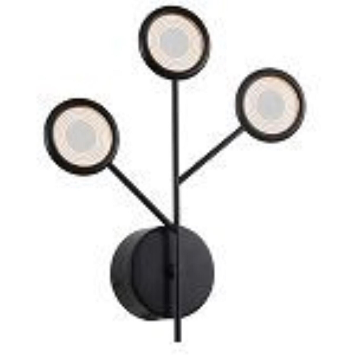 4252-3W, настенный светильник, D70xW280xH350, 3xLEDx3W, 765LM, 4000K, included — изображение 1