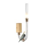 5431/2WLA L-VISION ODL_EX25 093 золотой(под латунь)/белый градиент/беж./зеленый/ металл/стекло/керамика Бра (ПРАВ.) LED 2W 4000K LARK — изображение 3