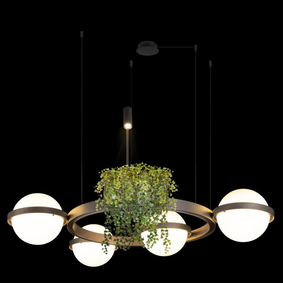 в наличии 10121/4 Dark grey Подвесной светильник LOFT IT Jardin - купить в интернет-магазине Светильники Торг